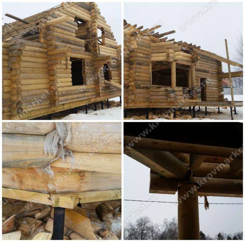 Дефекты деревянного дома 